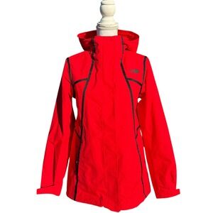 The North Face Red Hyvent Women's Waterproof‎ Hooded Jacket M
